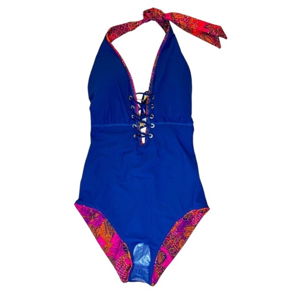 Skinny Dippers Tangerang Sirena One Piece, Color Sunset, Size Small - Picture 7 of 8